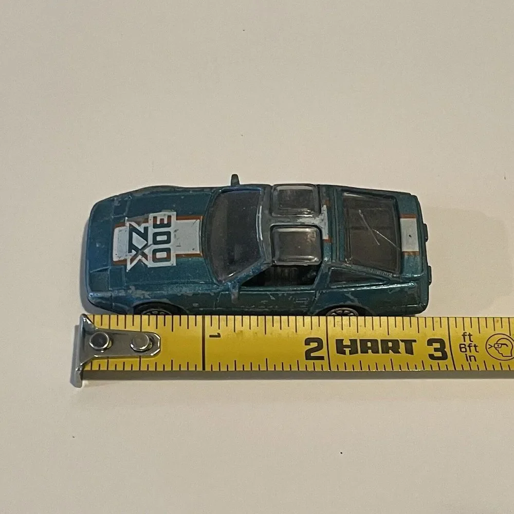 Vintage 1987 Road Champs Nissan‎ 300Zx Die cast Car